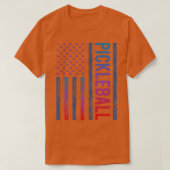 Gradient Flag Pickleball T-Shirt (Design vorne)