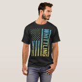 Gradient Flag Whittling T-Shirt (Vorne ganz)