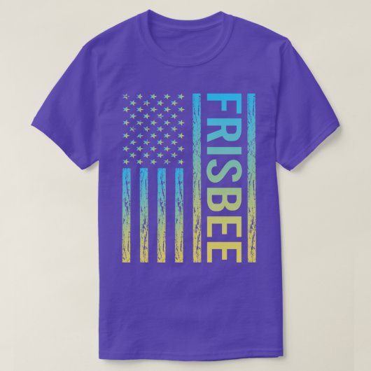 Gradient-Flagge 02 Frisbee T-Shirt (Design vorne)