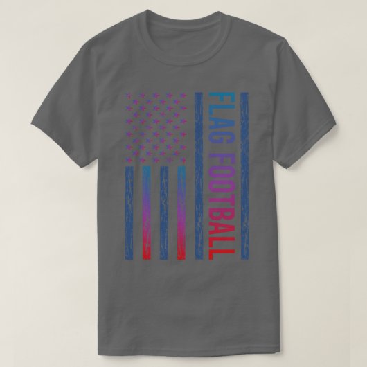 Gradient-Flagge Flagge T-Shirt (Design vorne)