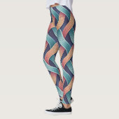 Gradient Flow Illusion | Seamless Abstract 3D Leggings (Links)