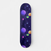 Gradient Galaxy Skateboard (Vorne)