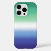 Gradient Gay MLM Pride Flag - farbenfrohe MLM Flag Case-Mate iPhone Hülle (Rückseite)