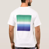 Gradient Gay MLM Pride Flag - farbenfrohe MLM Flag T-Shirt (Rückseite)