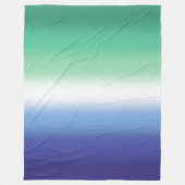 Gradient Gay MLM Pride-Flagge – Bunte MLM-Flagge Fleecedecke (Vorderseite)