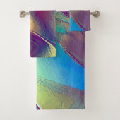 Gradient gefärbte Felsdüne mit weichem, hellem Badhandtuch Set (Insitu)