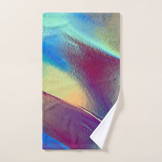 Gradient gefärbte Felsdüne mit weichem, hellem Badhandtuch Set (Handtuch)