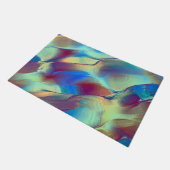 Gradient gefärbte Felsdüne mit weichem, hellem Fußmatte (Schrägansicht)