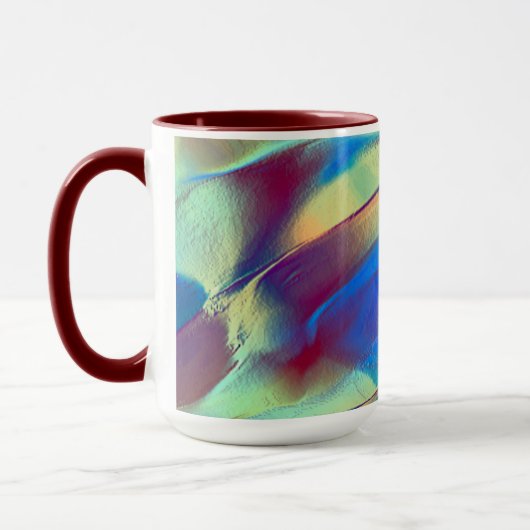 Gradient gefärbte Felsdüne mit weichem, hellem Tasse (Links)