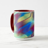 Gradient gefärbte Felsdüne mit weichem, hellem Tasse (Vorderseite Links)
