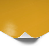 Gradient Gelb - hell bis tief | Stimmungs-Hintergr Poster (Ecke)