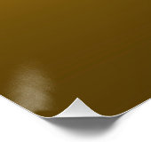Gradient Gelb - tief zu hell | Stimmungs-Hintergru Poster (Ecke)