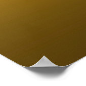Gradient Gelb - tief zu hell | Stimmungs-Hintergru Poster (Ecke)