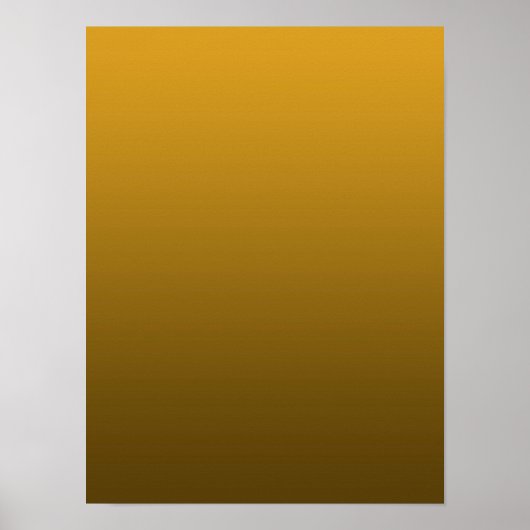 Gradient Gelb - tief zu hell | Stimmungs-Hintergru Poster (Vorne)
