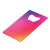 Gradient Geldbeutel Flaschenöffner (Vorderseite Schrägansicht)