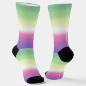Gradient Genderfade Pride Flag Socken (Gewinkelt)
