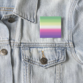Gradient Genderfea Pride Flag - Genderdosflagge Button