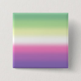 Gradient Genderfea Pride Flag - Genderdosflagge Button