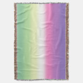 Gradient Genderfea Pride Flag - Genderdosflagge Decke (Vorderseite Vertikal)