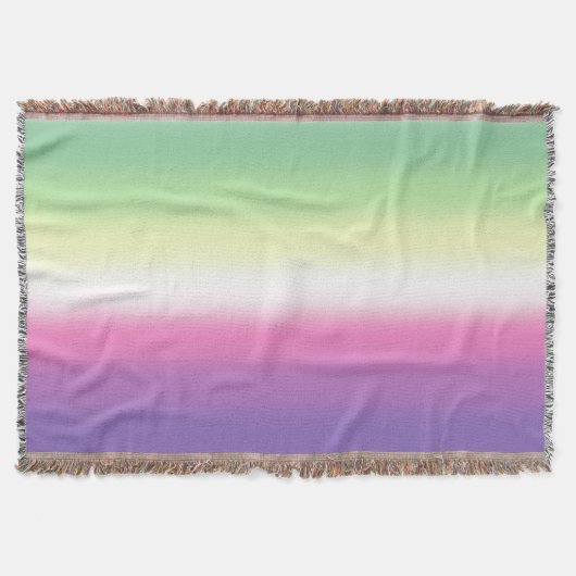 Gradient Genderfea Pride Flag - Genderdosflagge Decke (Vorderseite)