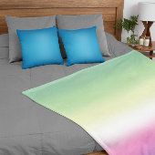 Gradient Genderfea Pride Flag - Genderdosflagge Fleecedecke