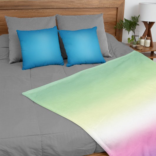 Gradient Genderfea Pride Flag - Genderdosflagge Fleecedecke