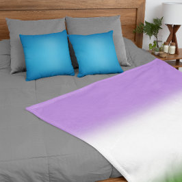 Gradient Genderqueer Pride Flag - Genderqueer Flag Fleecedecke