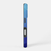 Gradient Geometric Case - Hinzufügen eines Namens iPhone 16 Hülle (Rechte Seite)