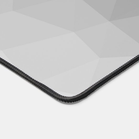 Gradient Geometric Mesh Muster Monogram Schreibtischunterlage (Ecke)