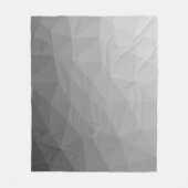 Gradient Geometric Mesh Pattern Fleecedecke (Vorderseite)