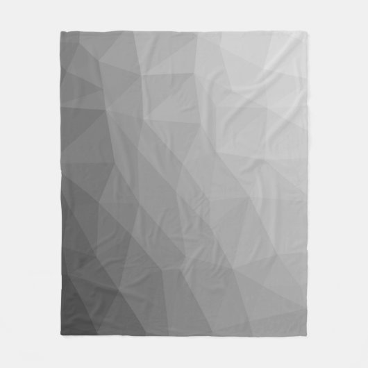Gradient Geometric Mesh Pattern Fleecedecke (Vorderseite)
