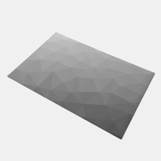 Gradient Geometric Mesh Pattern Fußmatte (Schrägansicht)