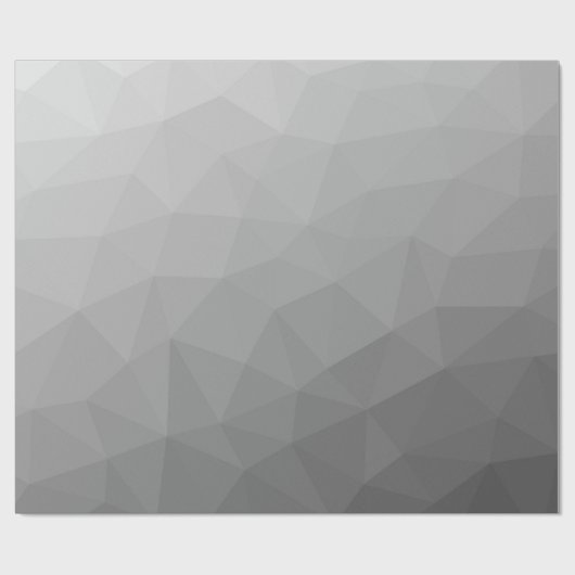 Gradient Geometric Mesh Pattern Geschenkpapier (Flach)