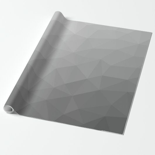 Gradient Geometric Mesh Pattern Geschenkpapier (Ungerollt)