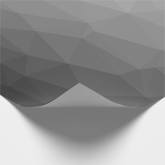 Gradient Geometric Mesh Pattern Geschenkpapier (Ecke)