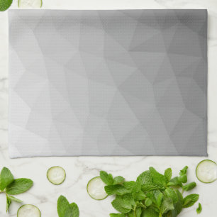 Gradient Geometric Mesh Pattern Geschirrtuch