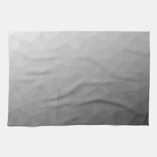 Gradient Geometric Mesh Pattern Geschirrtuch (Horizontal)