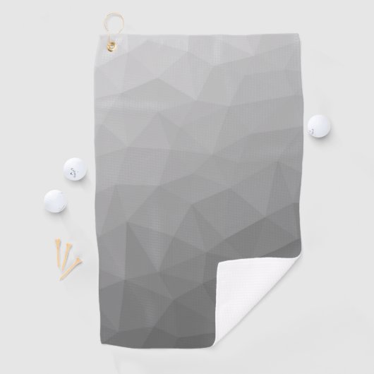 Gradient Geometric Mesh Pattern Golfhandtuch (Insitu)