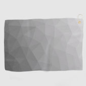 Gradient Geometric Mesh Pattern Golfhandtuch (Horizontal)