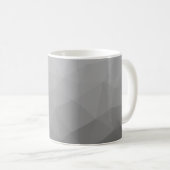 Gradient Geometric Mesh Pattern Kaffeetasse (VorderseiteRechts)