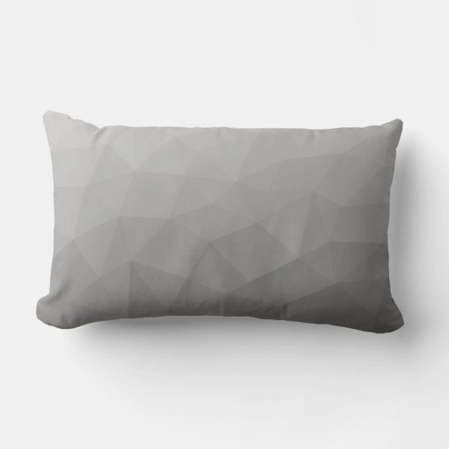 Gradient Geometric Mesh Pattern Lendenkissen (Vorderseite)