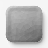 Gradient Geometric Mesh Pattern Pappteller (Vorderseite)