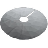 Gradient Geometric Mesh Pattern Polyester Weihnachtsbaumdecke (Schrägansicht)