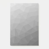 Gradient Geometric Mesh Pattern Post-it Klebezettel (Vorderseite)