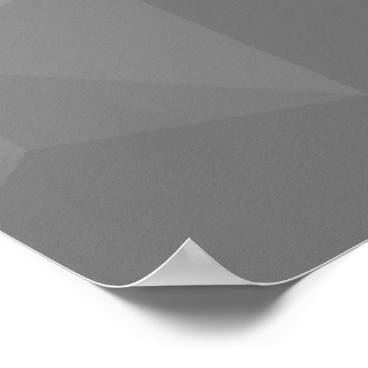 Gradient Geometric Mesh Pattern Poster (Ecke)