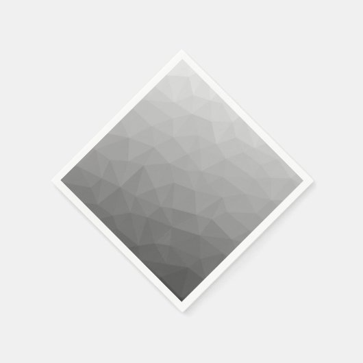 Gradient Geometric Mesh Pattern Serviette (Ecke)