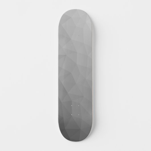 Gradient Geometric Mesh Pattern Skateboard (Vorderseite)
