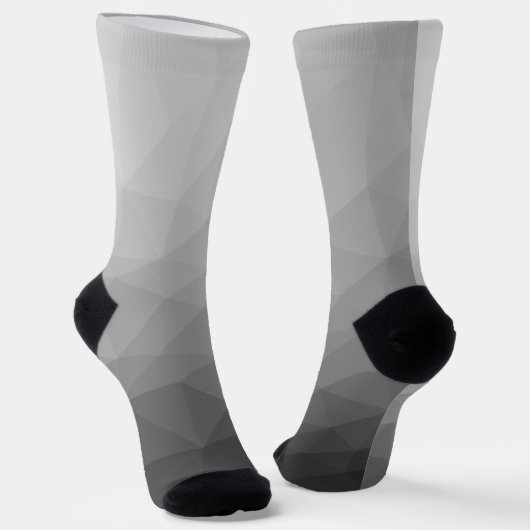 Gradient Geometric Mesh Pattern Socken (Gewinkelt)