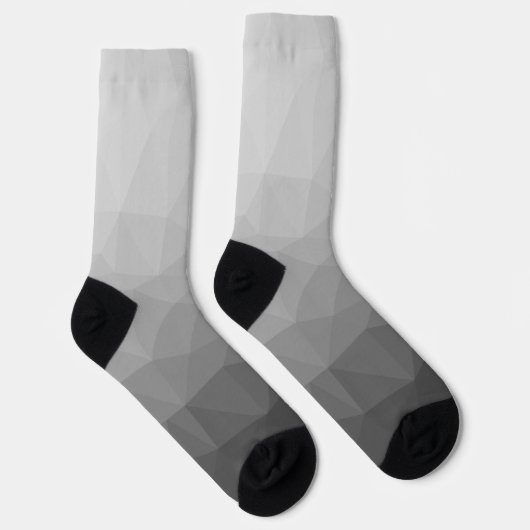 Gradient Geometric Mesh Pattern Socken (Rechts)