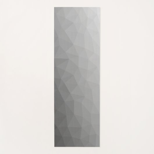 Gradient Geometric Mesh Pattern Yogamatte (Vorderseite)